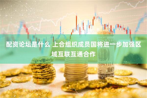 配资论坛是什么 上合组织成员国将进一步加强区域互联互通合作